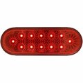 Optronics Miro-Flex  12-Led 6in. Red Grommet Mount Stop/Turn/Tail Light STL22RB